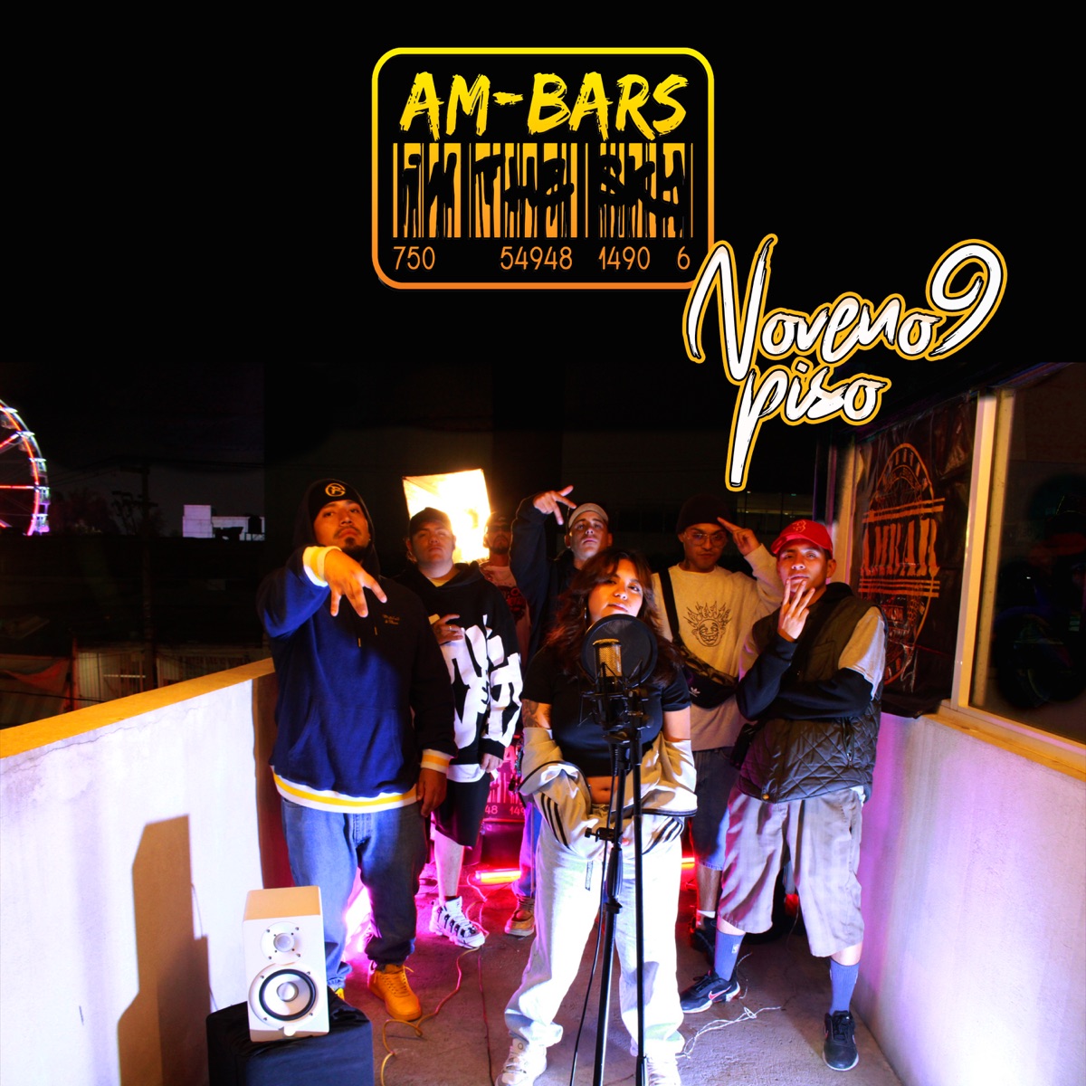 9 NOVENO PISO - Single by AM-BARS IN THE SKY, Ez Rhythms, Enfack Lira, Trock Diaz, Usco Wca, HFWeeD, M-PAR, Snap Sosa & JEY CLASS album cover