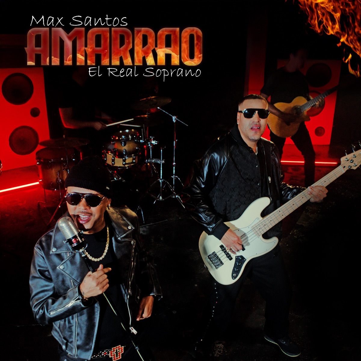Amarrao (feat. El Real Soprano) - Single by Max Santos album cover