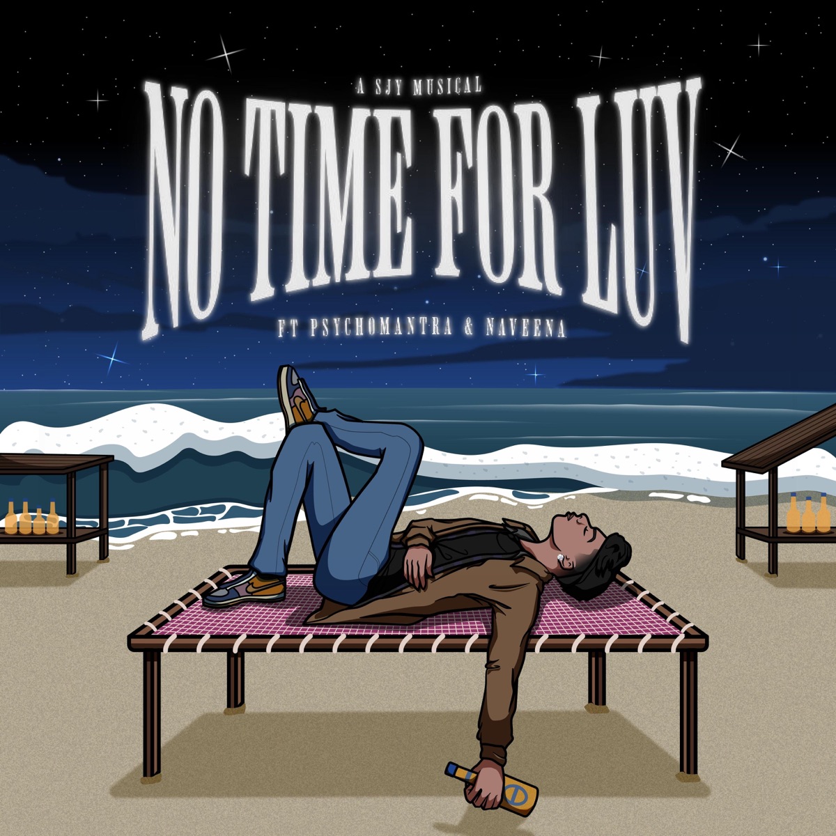 NO TIME FOR LUV (feat. Psychomantra & Naveena) - Single by SJY album cover