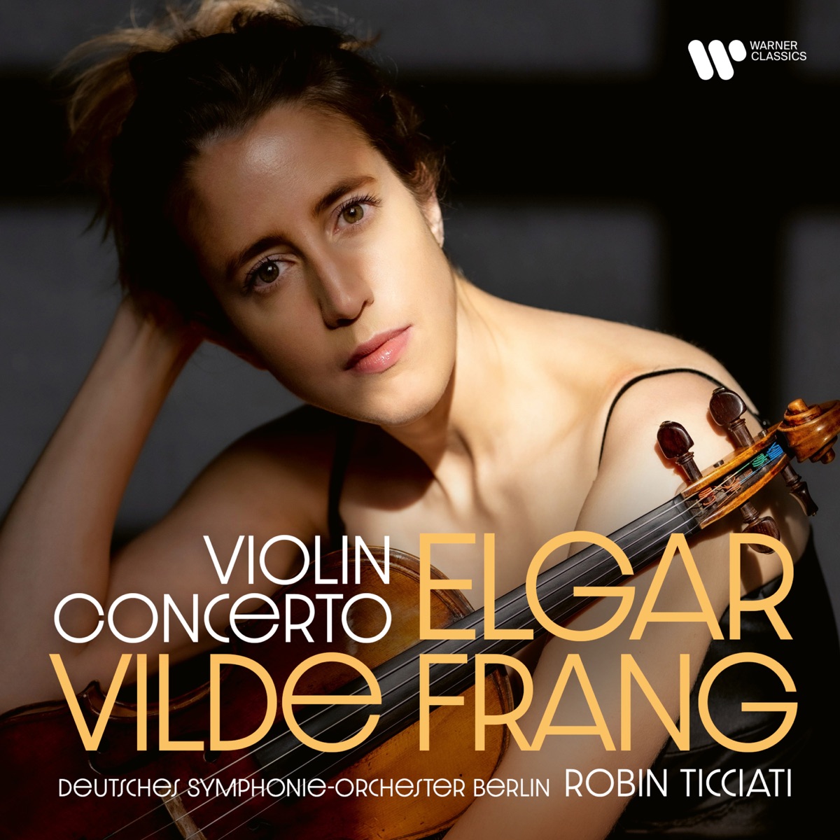 Elgar: Violin Concerto, Op. 61 by Vilde Frang, Robin Ticciati & Deutsches Symphonie-Orchester Berlin album cover
