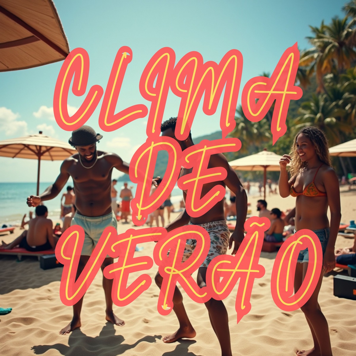 Clima de Verão - Single by Mc JF 51 & Raffa sants album cover