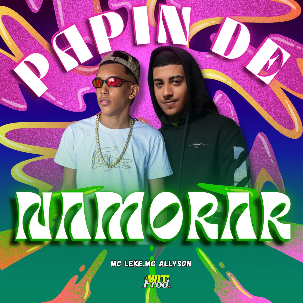 Papin de Namorar (feat. M.C. Allyson) - Single by MC Leke album cover