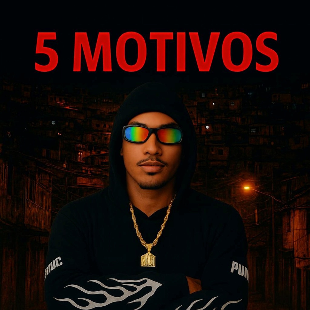 5 Motivos (with Hidari studio) - Single by Lcazin album cover
