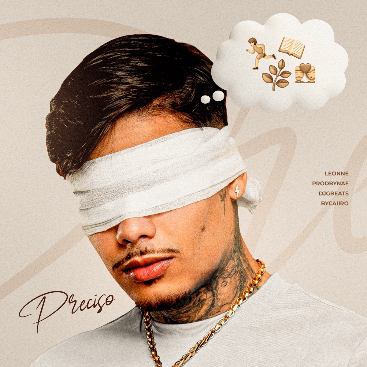 Preciso - Single by Leonne, prodbynaf, byCaiiro & DJ Gbeats album cover