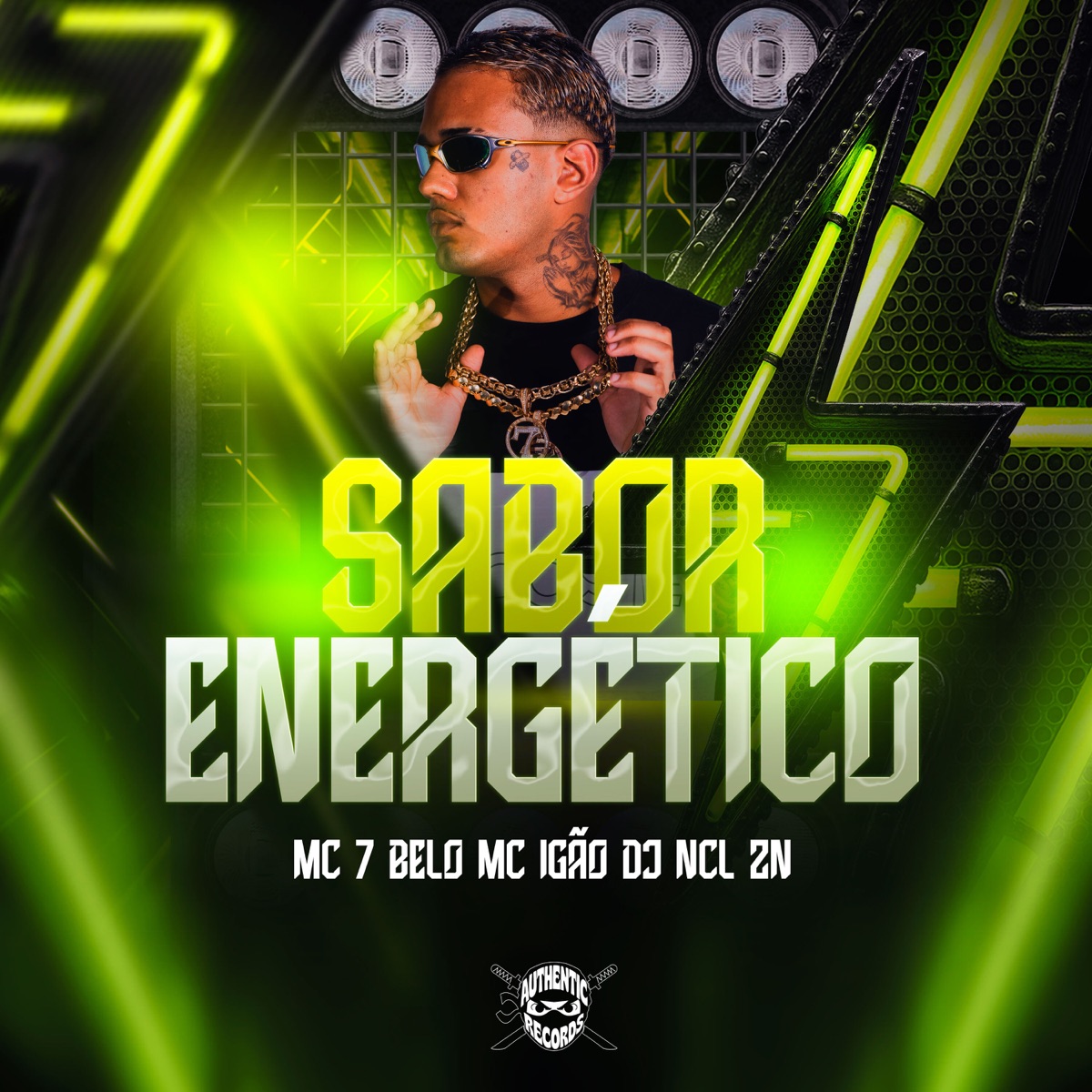 Sabor Energético - Single by Mc 7 Belo & Mc Igão album cover