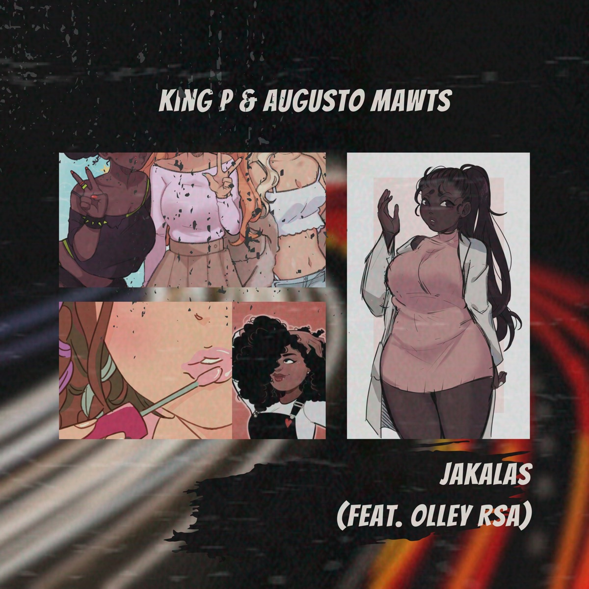 Jakalas (feat. Olley RSA) - Single by King P & Augusto Mawts album cover