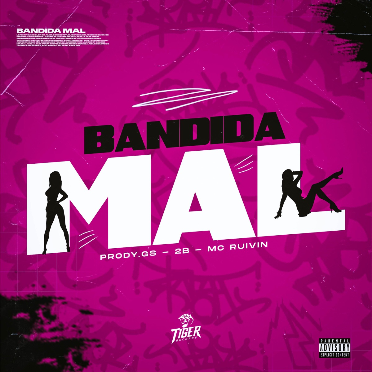 Bandida Mal - Single by Prody.Gs, 2B NAVOZ & Mc Ruivin album cover