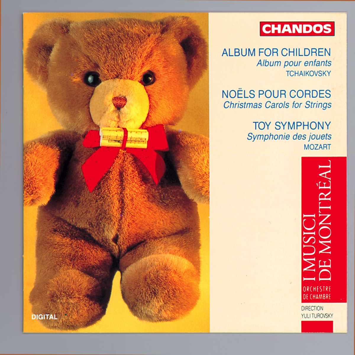 Tchaikovsky & Mozart: Orchestral Works by I Musici de Montréal & Yuli Turovsky album cover