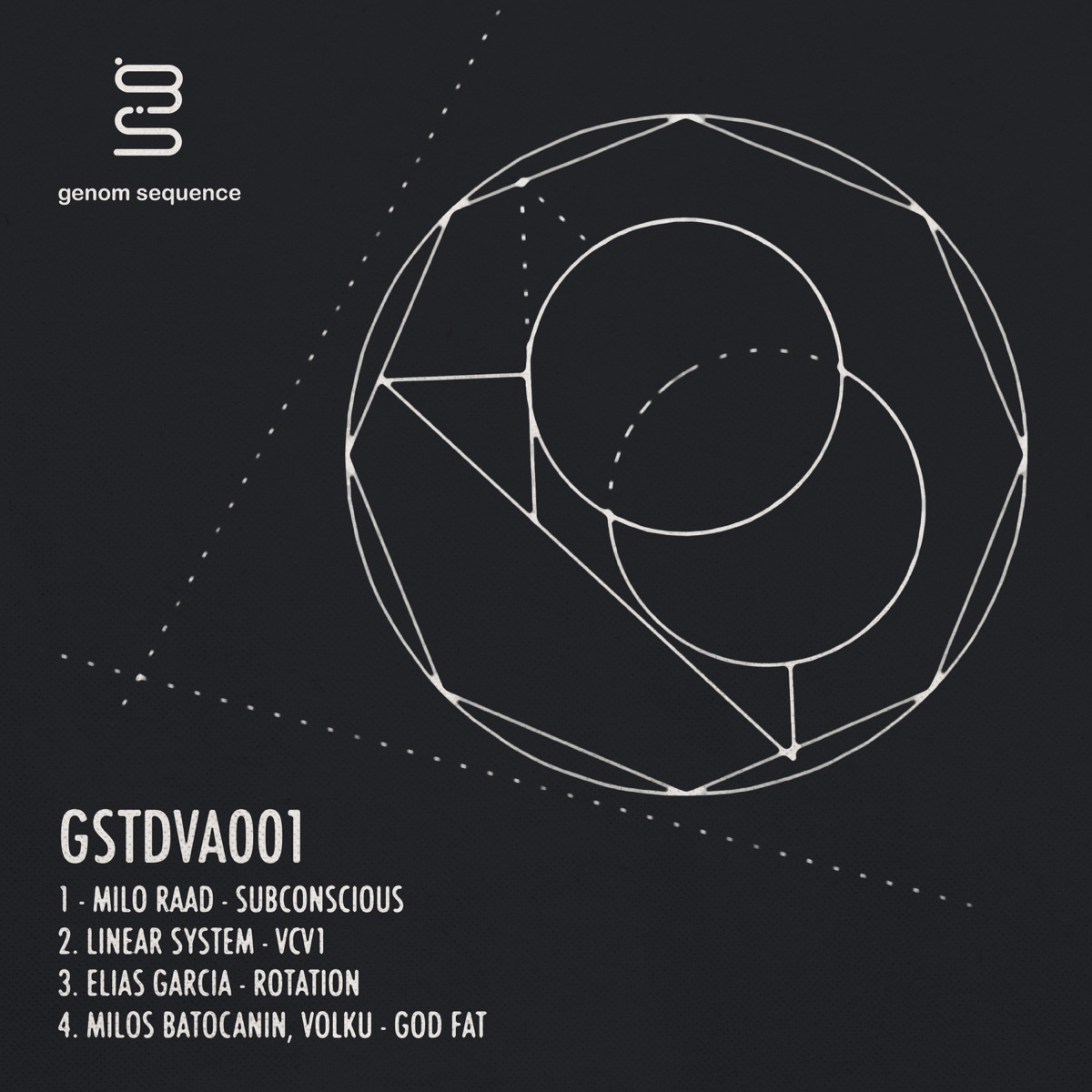 GSTDVA001 (with Elias Garcia & Volku) - EP by Linear System, Milo Raad & Miloš Batoćanin album cover