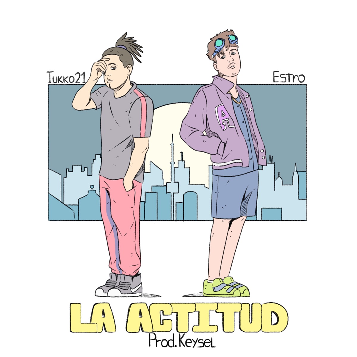La Actitud - Single by Estro Pascal & Tukko21 album cover