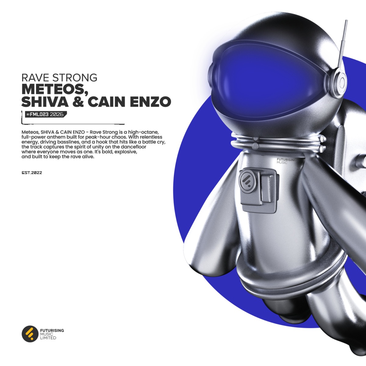 Rave Strong - Single by Meteos, Shiva & CAIN ENZO album cover
