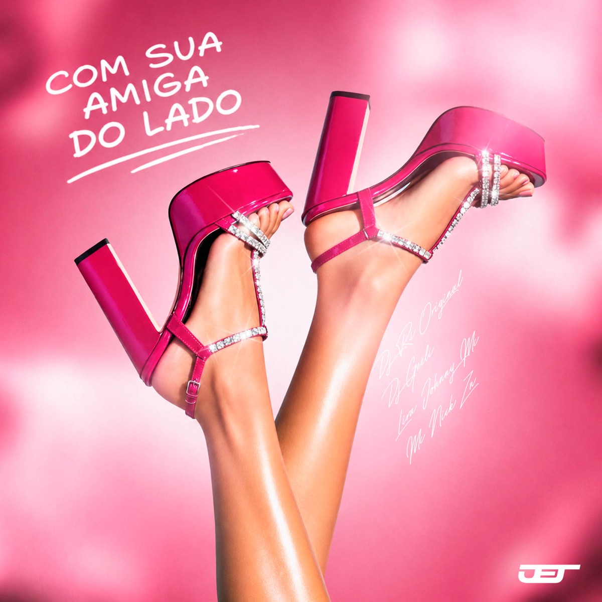 COM SUA AMIGA DO LADO - Single by DJ RS ORIGINAL, Dj geéli, Lira Johnny Mc & MC NICK ZN album cover