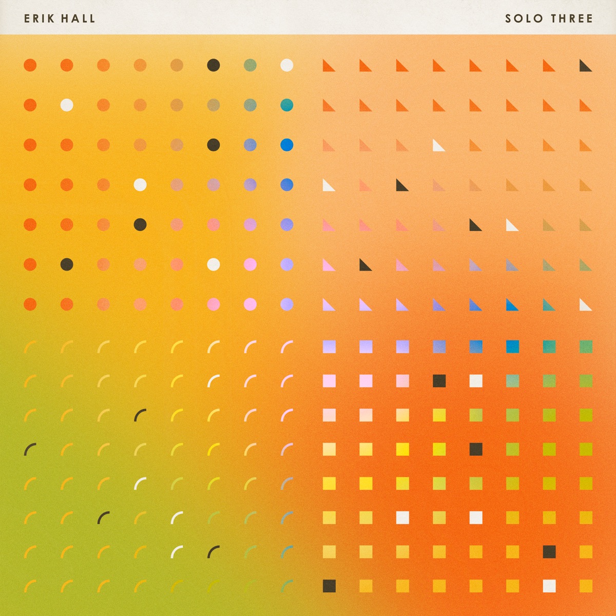 Solo Three by Erik Hall album cover