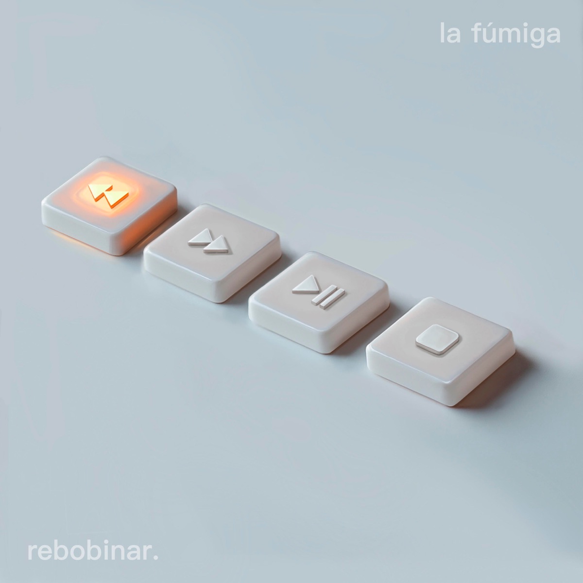 REBOBINAR - Single by La Fúmiga album cover