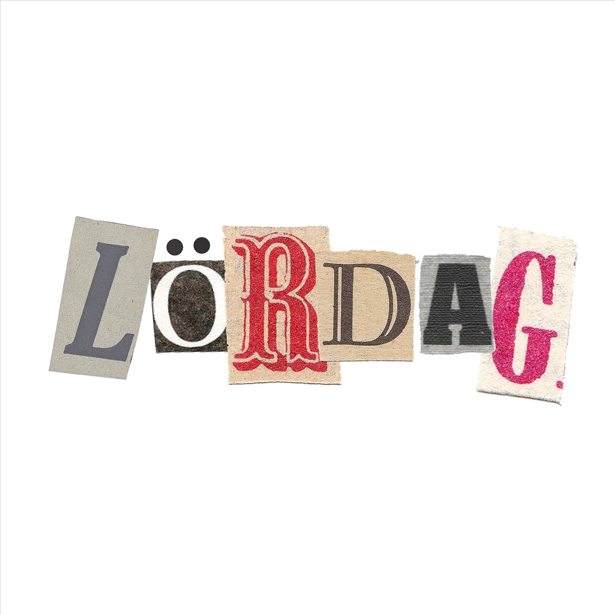 Lördag - Single by Montana album cover