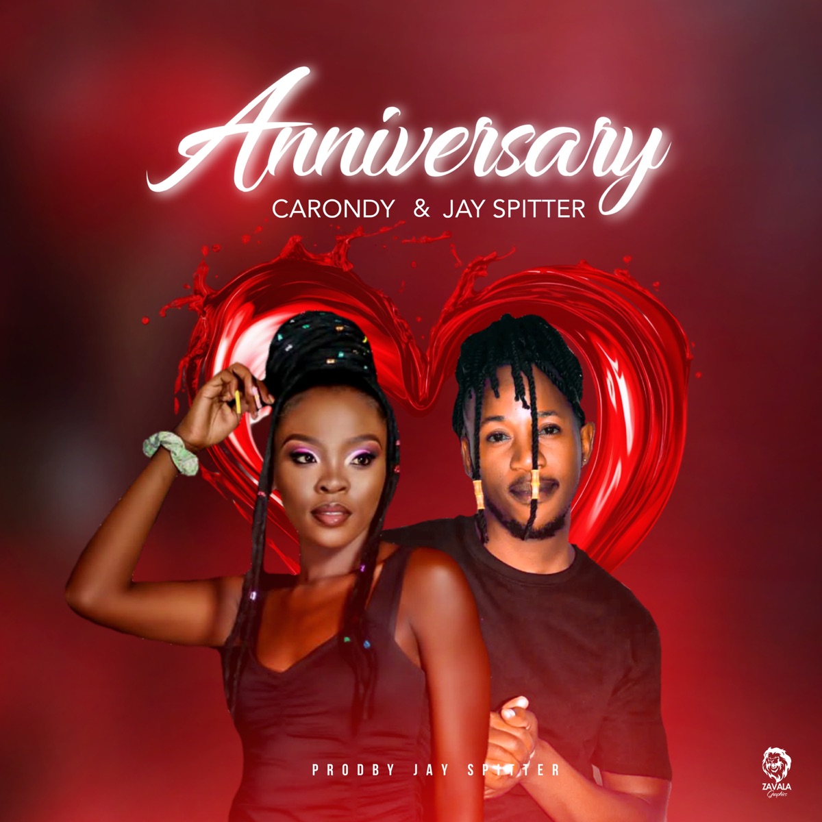 Anniversary (with Carondy) - Single by Jay Spitter album cover