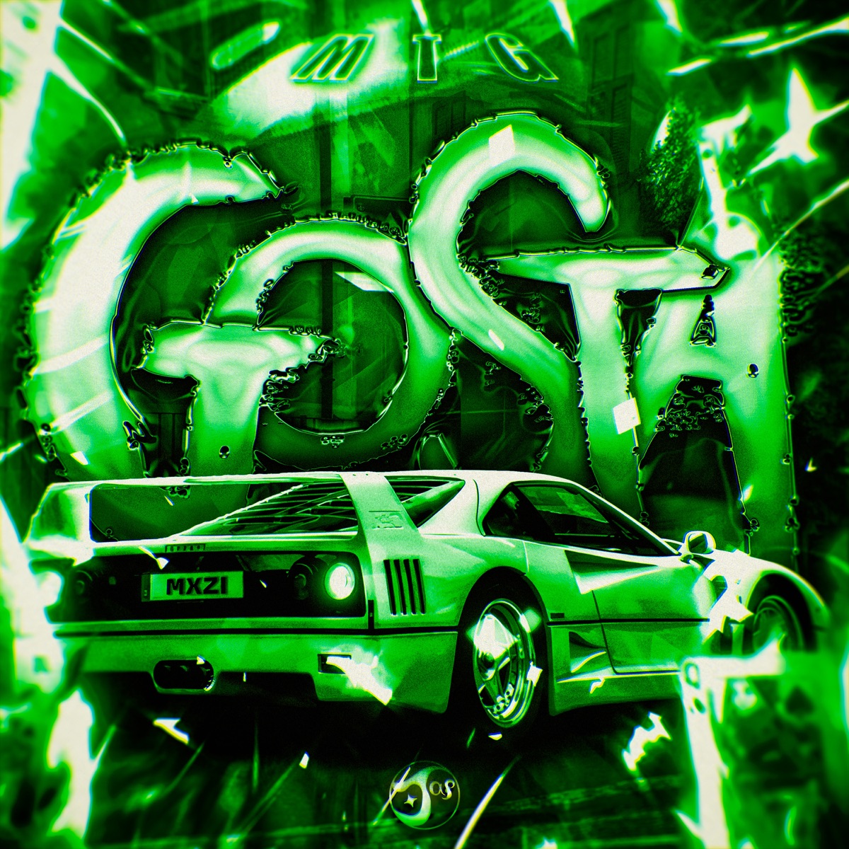 MTG GOSTA - EP by MXZI & Mc Maroladão album cover