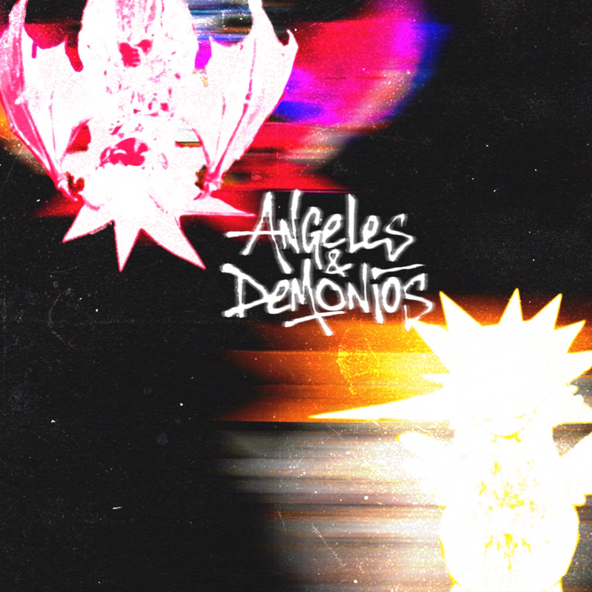 ÁNGELES & DEMONIOS - Single by Jero R3st & Mat-S album cover