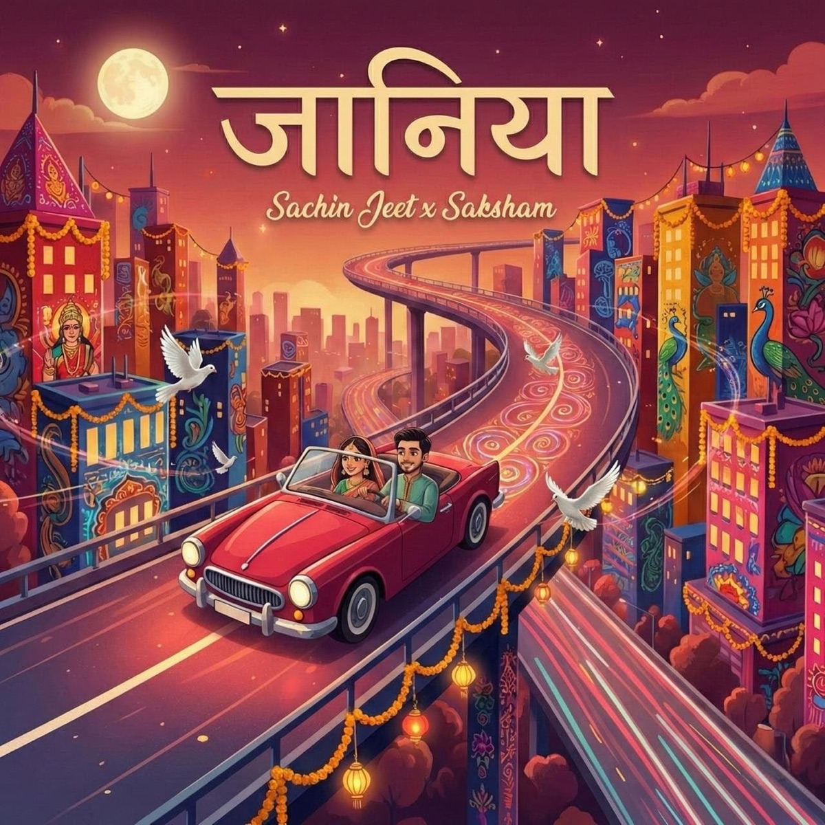 Jaaniya - Single by Sachin - Jeet & Saksham album cover