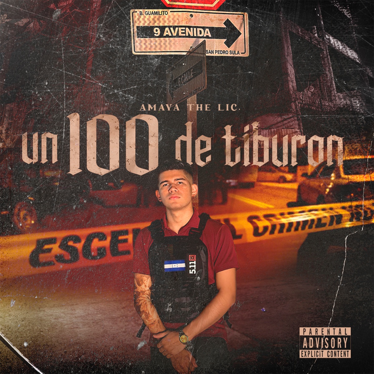Un 100 de Tiburón - Single by Amaya, The LIC album cover