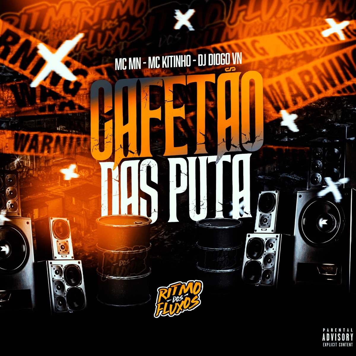 Cafetão das Putas - Single by DJ Diogo V.N, MC MN & MC Kitinho album cover