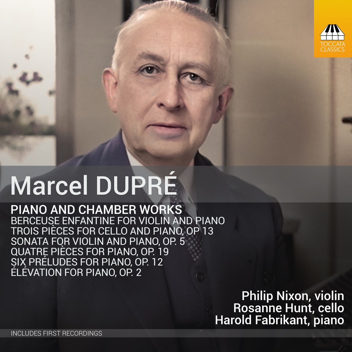 Dupré: Piano & Chamber Works by Harold Fabrikant, Philip Nixon & Rosanne Hunt album cover