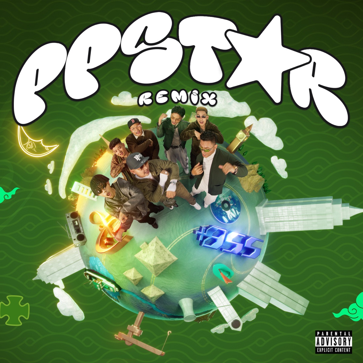 Ppstar (Remix) - Single by La Cima, All3rgy & YCN Tomie album cover
