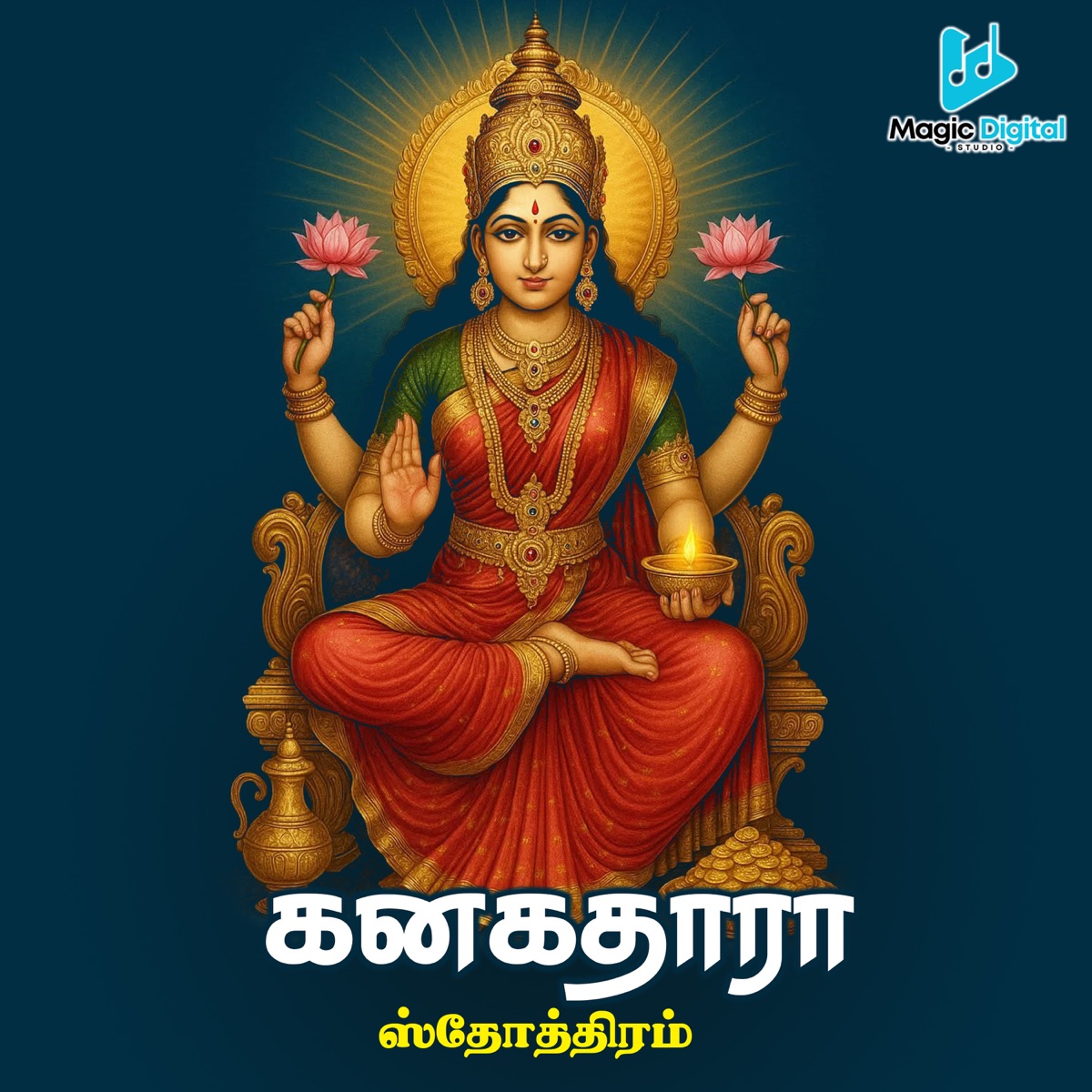Kanakadhara Stothram by MJ Kannan & D V Ramani album cover