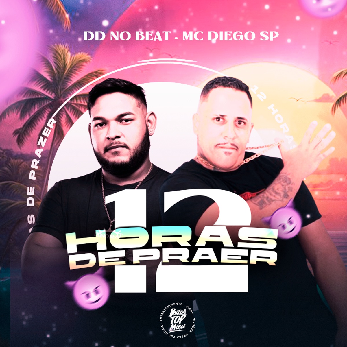 12 Horas de Prazer - Single by MC Diego sp & DD no Beat album cover