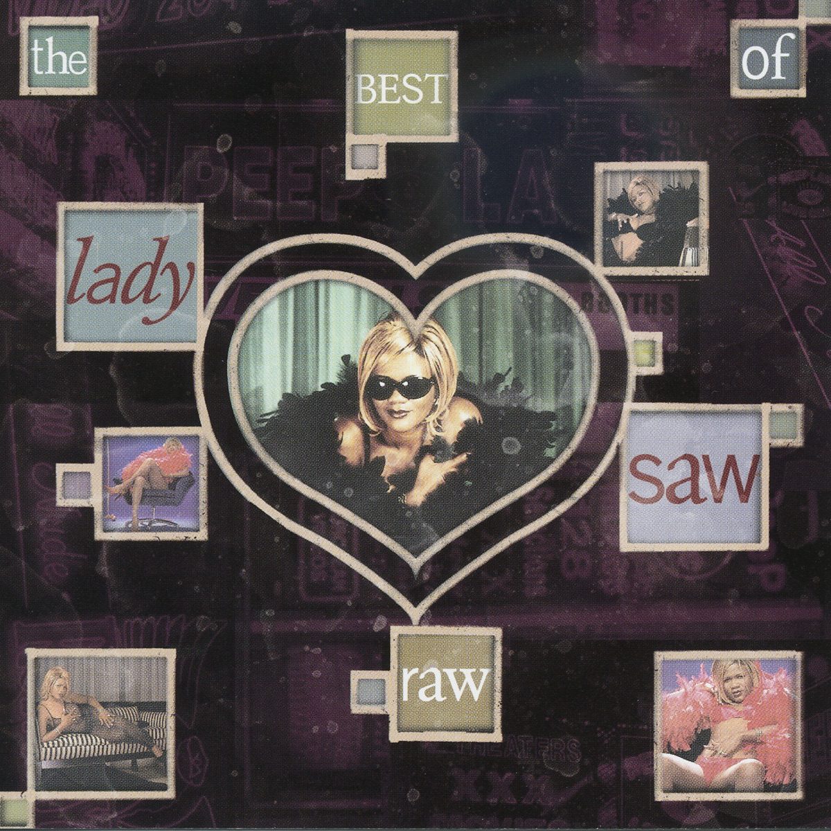 Raw - The Best of Lady Saw by Lady Saw album cover