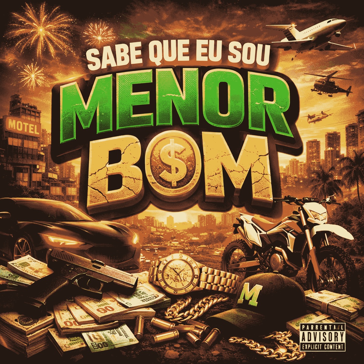 SABE QUE EU SOU MENOR BOM - Single by DJ LT & Dj Hb Smith album cover