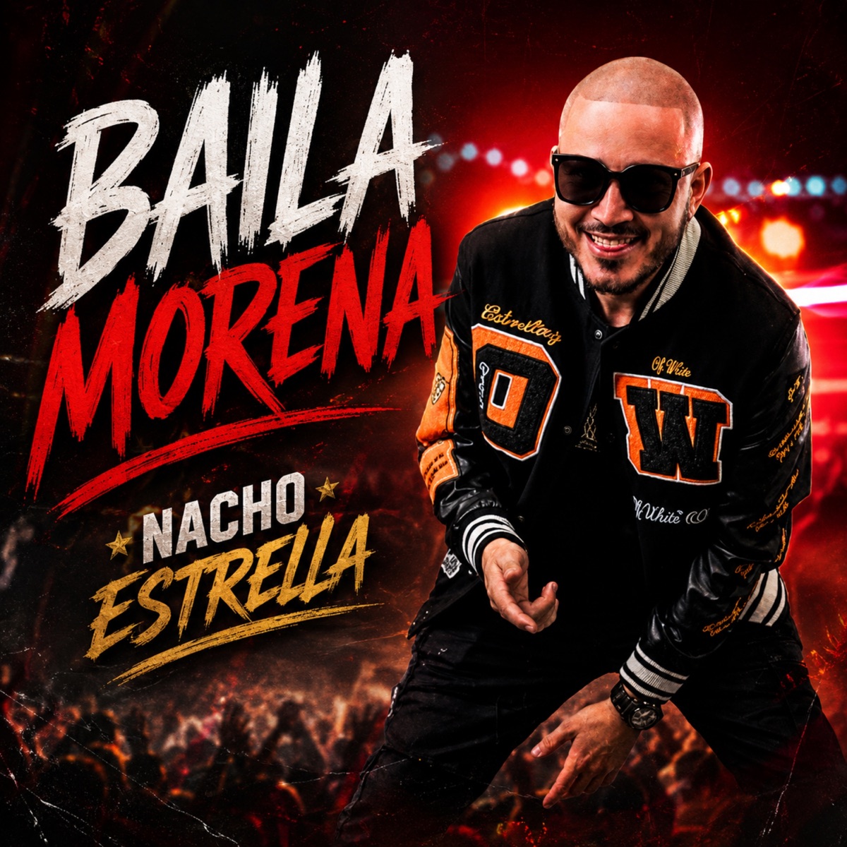 Baila Morena - Single by Nacho Estrella album cover