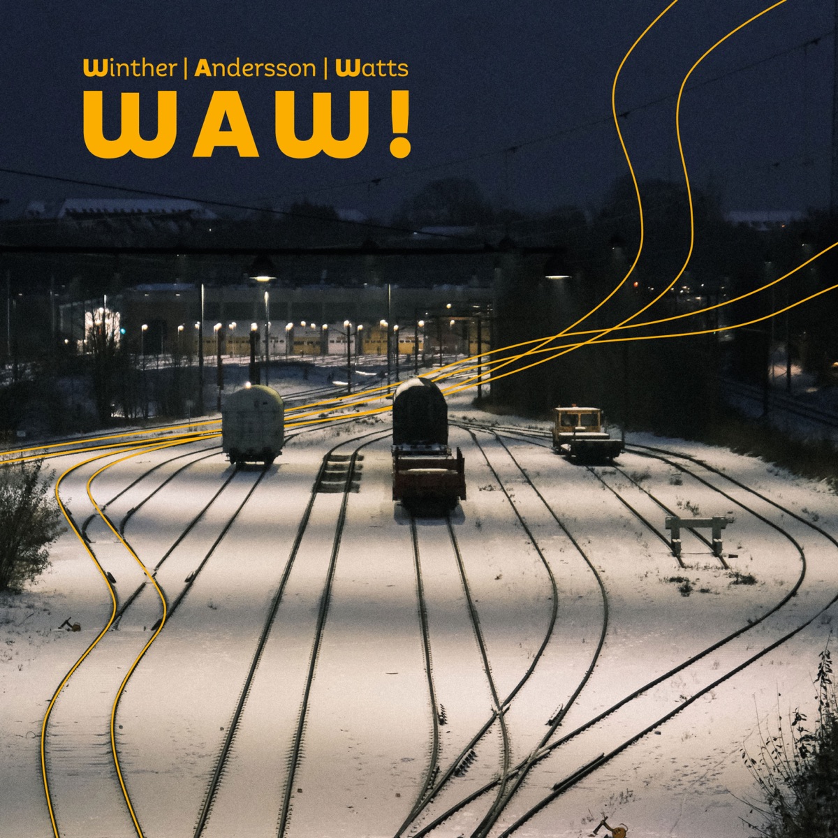 WAW! by Carl Winther, Richard Andersson & Jeff "Tain" Watts album cover