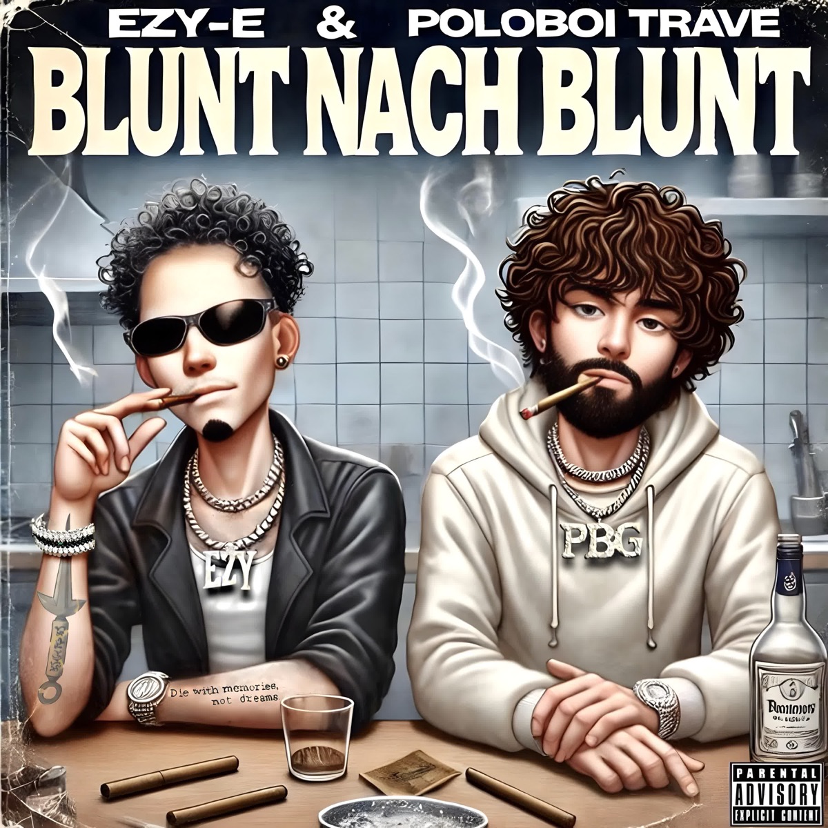 Blunt nach Blunt - Single by Poloboi Trave & Ezy-E album cover