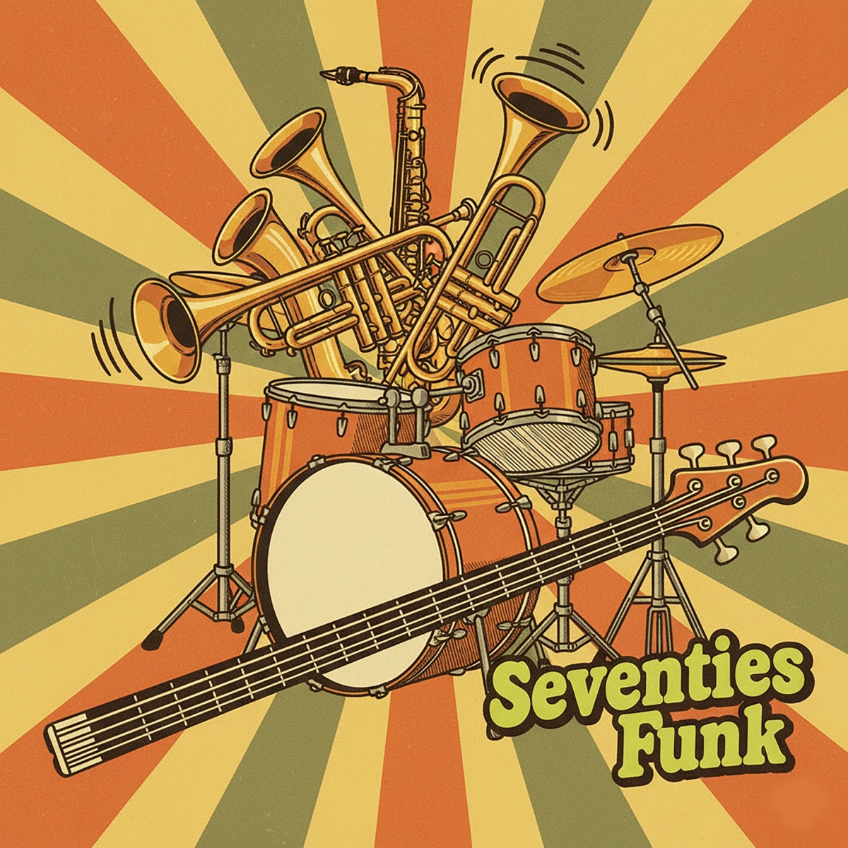 Seventies Funk - Single by John Morton album cover