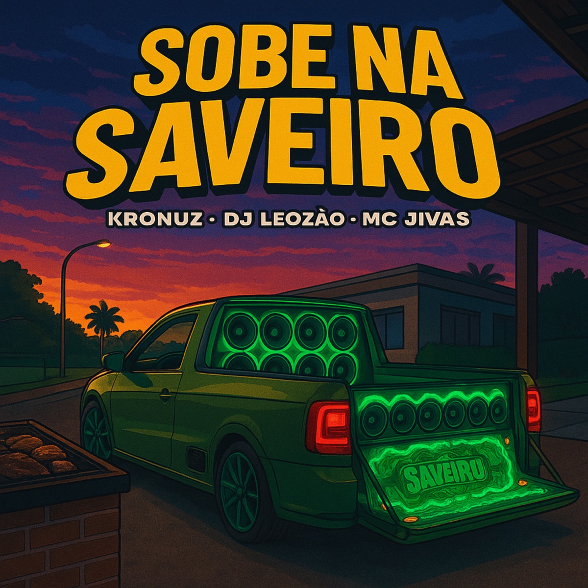Sobe na Saveiro - Single by KRONUZ, Dj leozao & MC Jivas album cover