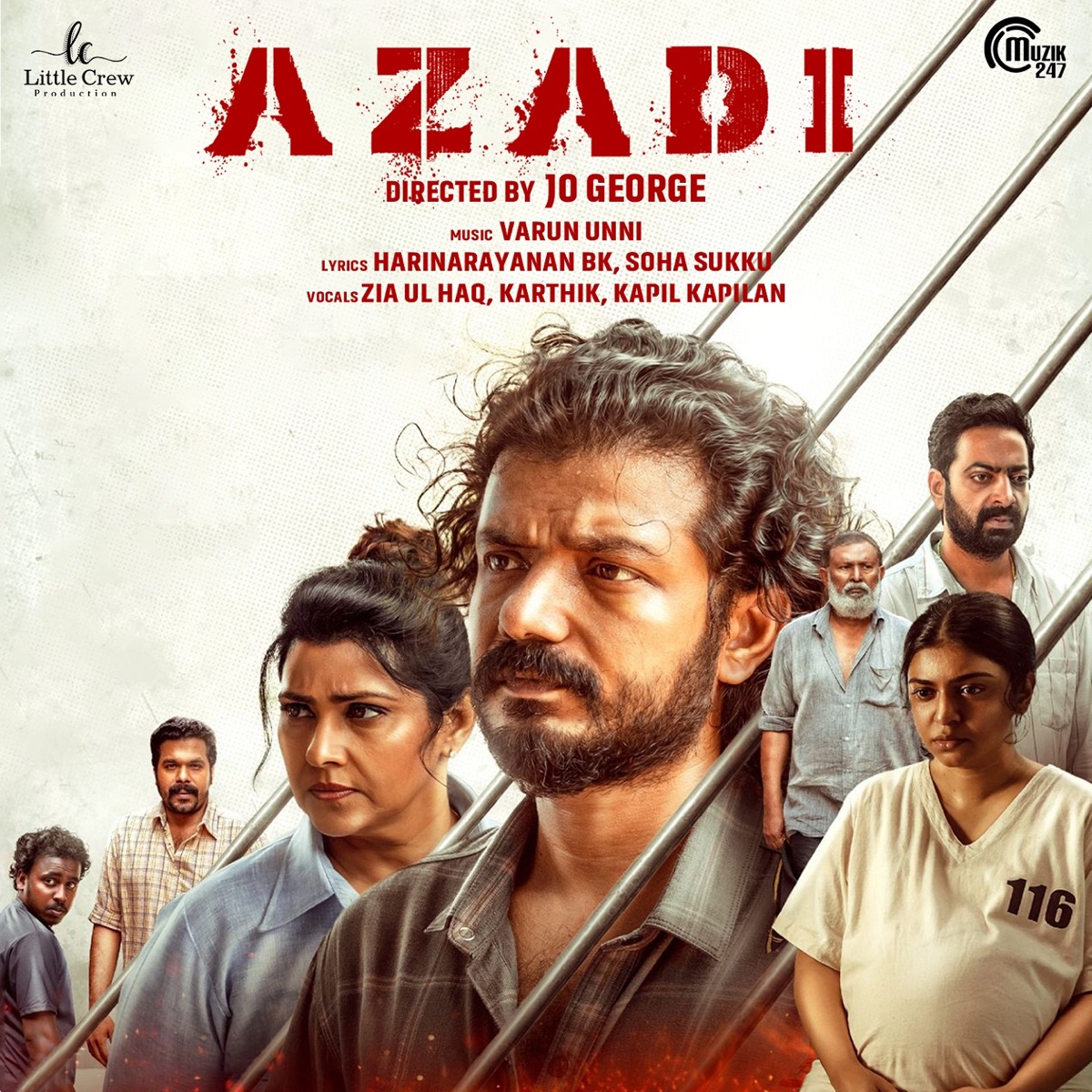 Azadi (Original Motion Picture Soundtrack) - Single by Varun Unni, Soha Sukku & Harinarayanan BK album cover