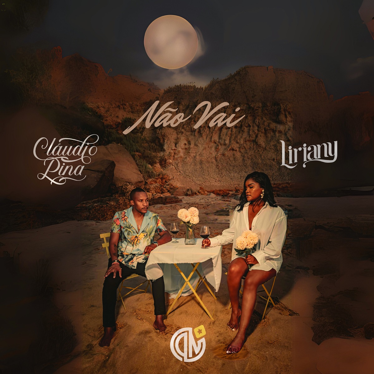 Não Vai - Single by Cláudio Pina & Liriany album cover