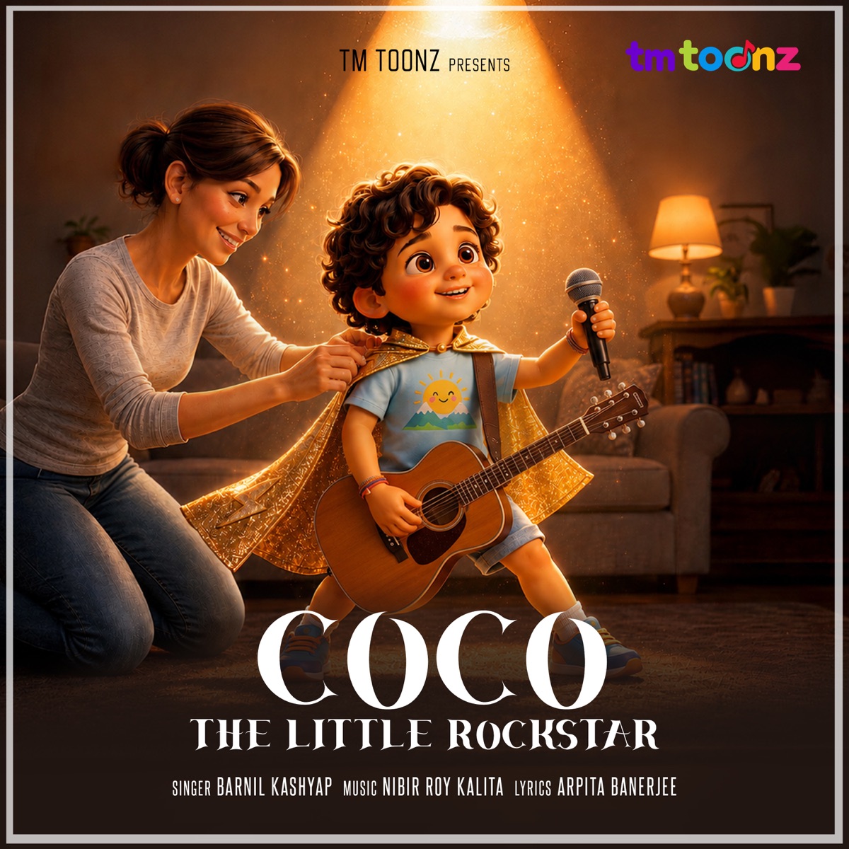 Coco The Little Rockstar - Single by Barnil Kashyap, Nibir Roy Kalita & Arpita Banerjee album cover