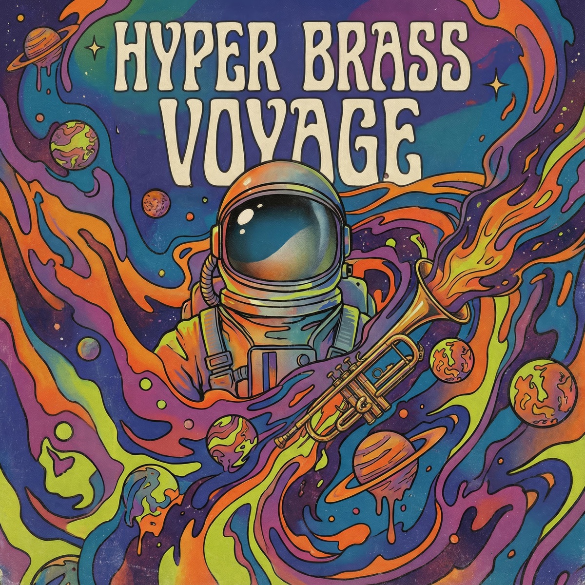 Hyper Brass Voyage - Single by Nadri Brown & Claudio Corona album cover