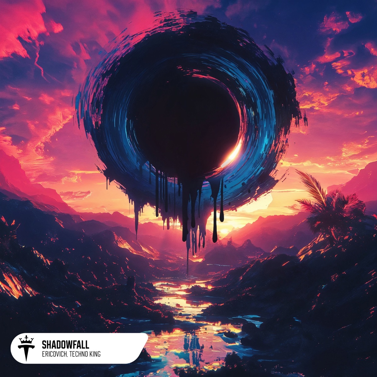 Shadowfall (Hypertechno) - Single by Ericovich & TECHNO KING album cover