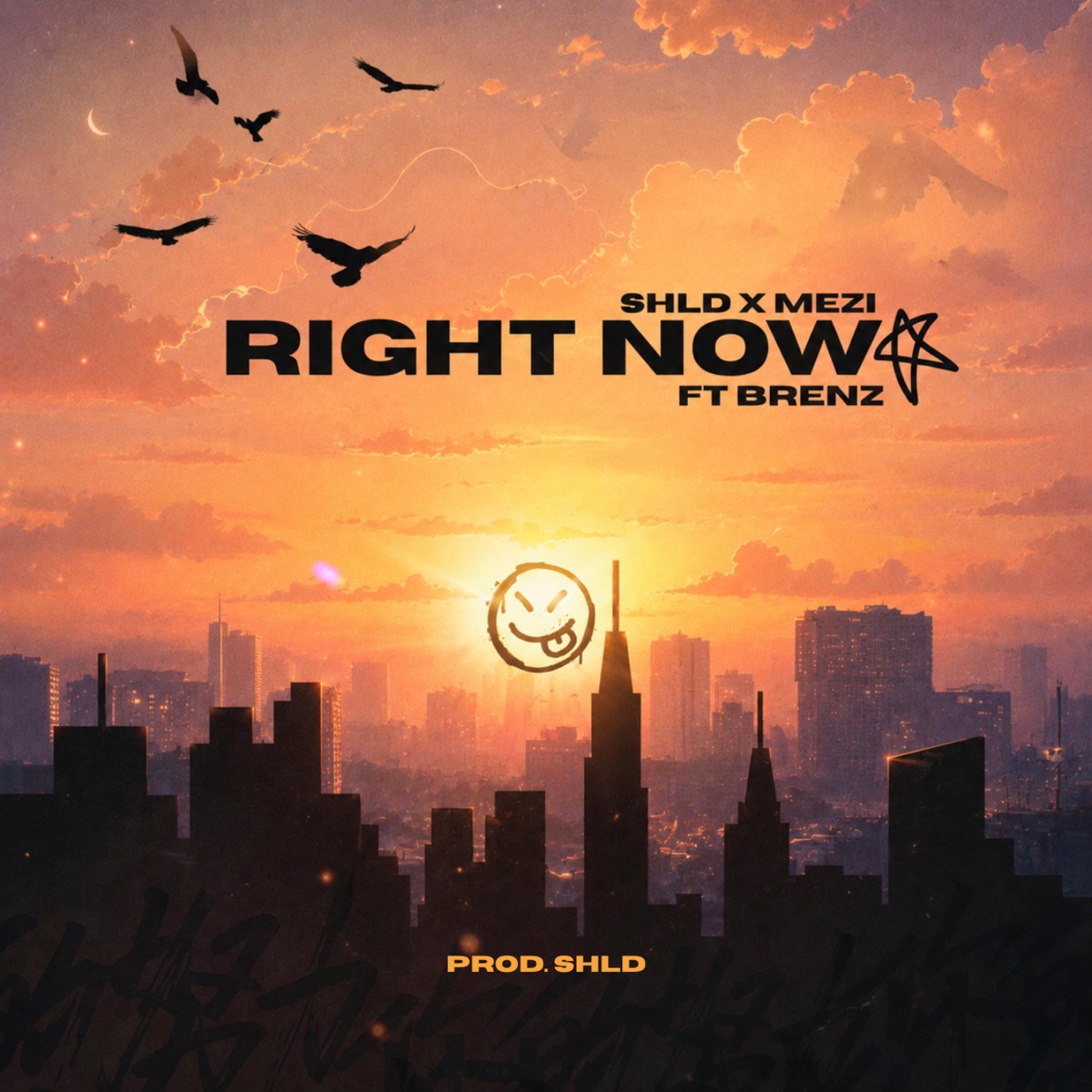 Right Now (feat. MEZI & Brenz) - Single by SHLD album cover