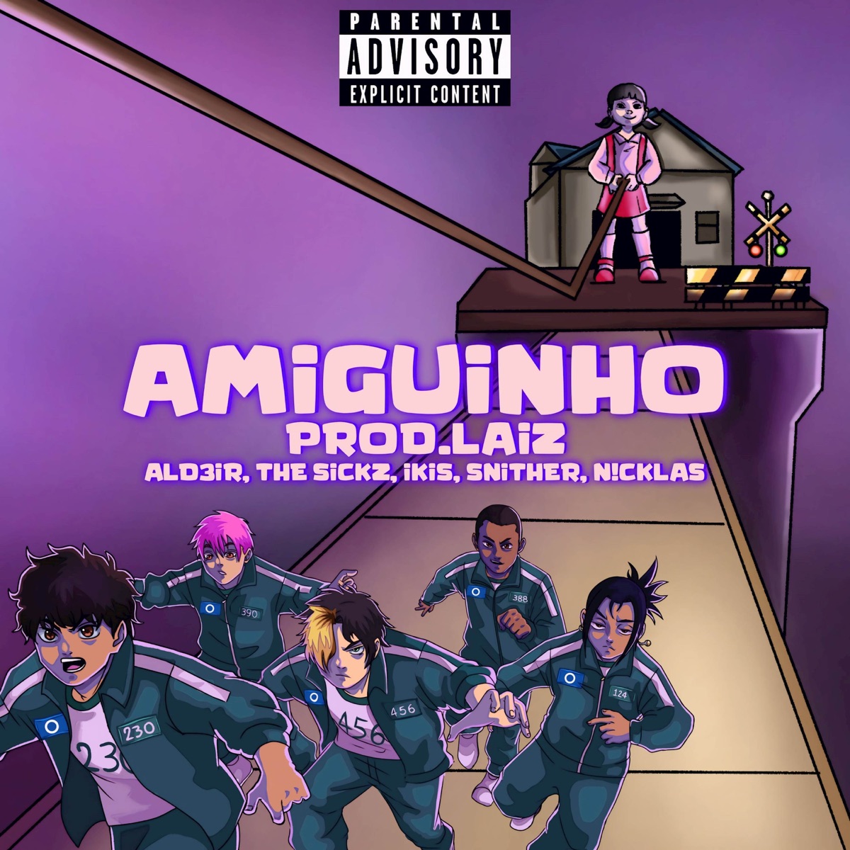 AMIGUINHO (feat. ikis, Snither, BLINGG & The Sickz) - Single by ALD3IR album cover