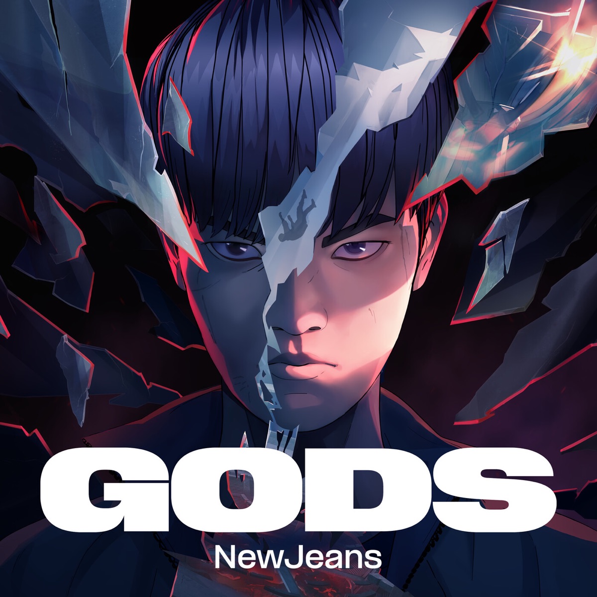 GODS - Single by League of Legends Music & NewJeans album cover