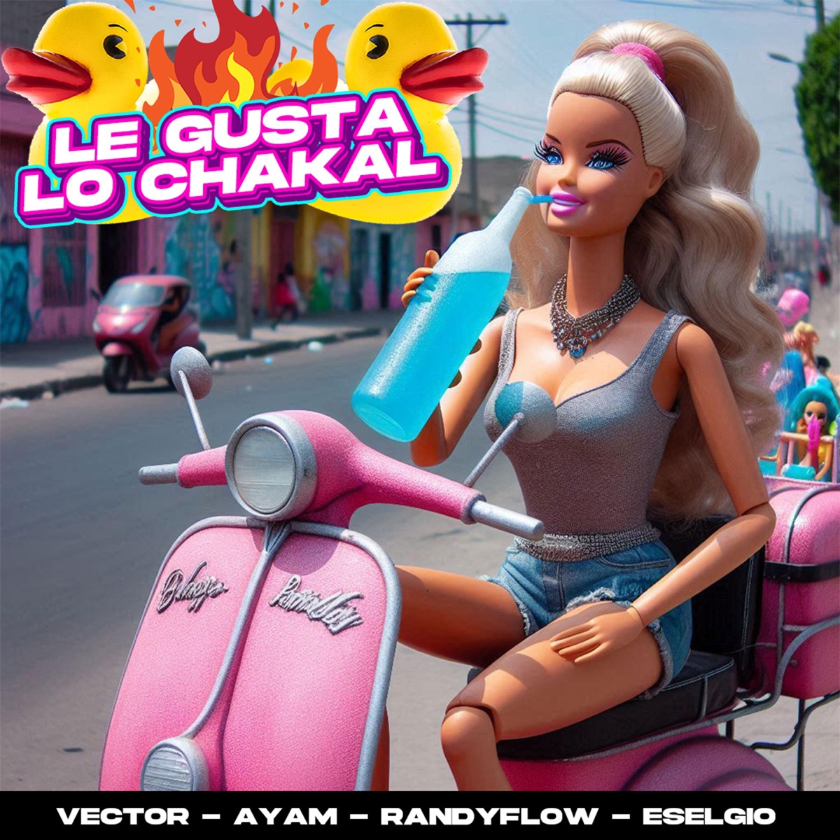 Le Gusta Lo Chakal (feat. DJ VECTOR, Randy Piedra del Villar & Es el Gio) - Single by Mr Ayam album cover