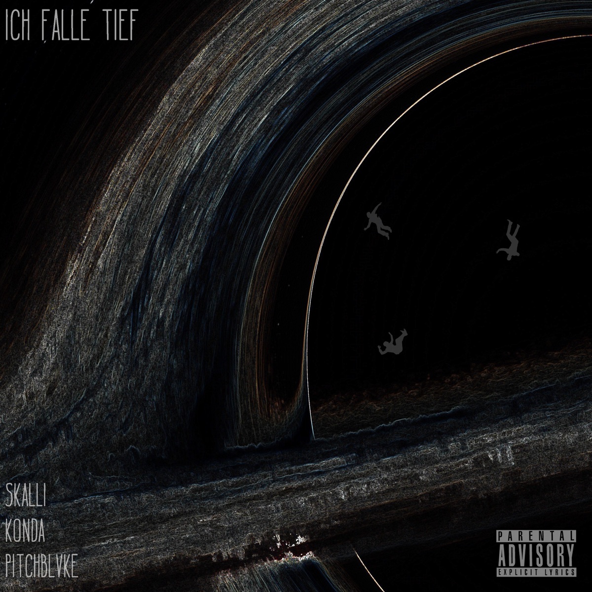 Ich falle tief - Single by Skalli, KonDa & pitchblvke album cover