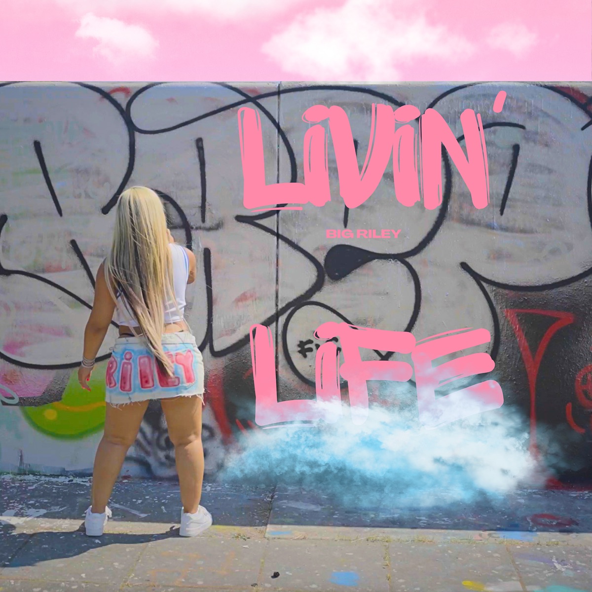 Livin' life - Single by Big Riley album cover