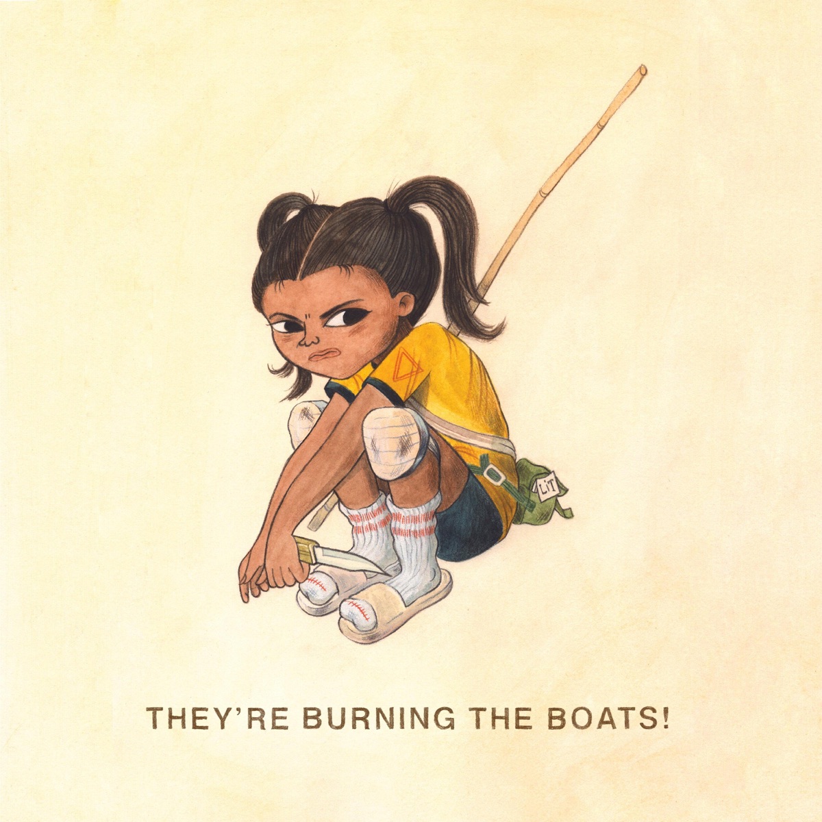 They’re Burning The Boats by Bambu album cover