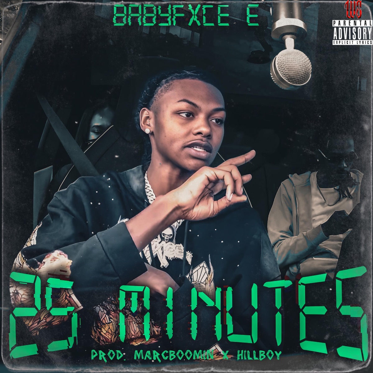 25 Mins (feat. Babyfxce E) - Single by Marc Boomin' album cover artwork