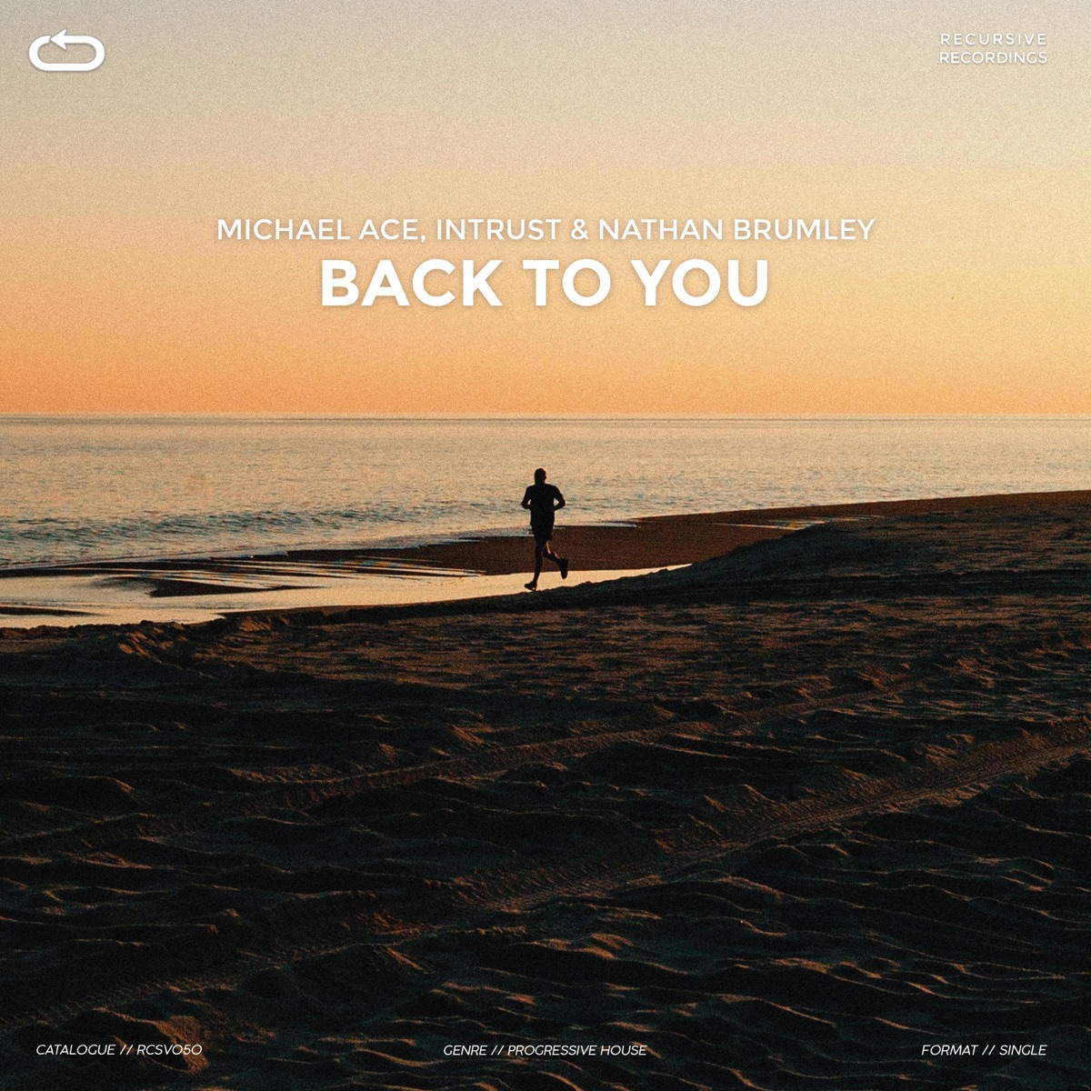 Back To You - Single by Michael Ace, Intrust & Nathan Brumley album cover